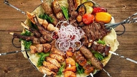 Шашлычная доска на компанию - доставка в Черноморске